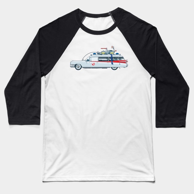 Ecto-1 Baseball T-Shirt by Staermose